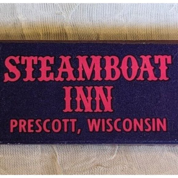 Steamboat Inn Matchbox Prescott Wisconsin Vtg Restaurant Book White Tip Matches - Picture 15 of 16